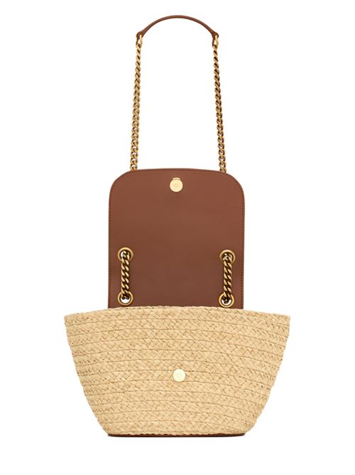 Borsa in raffia SAINT LAURENT | 774269GAAED9051